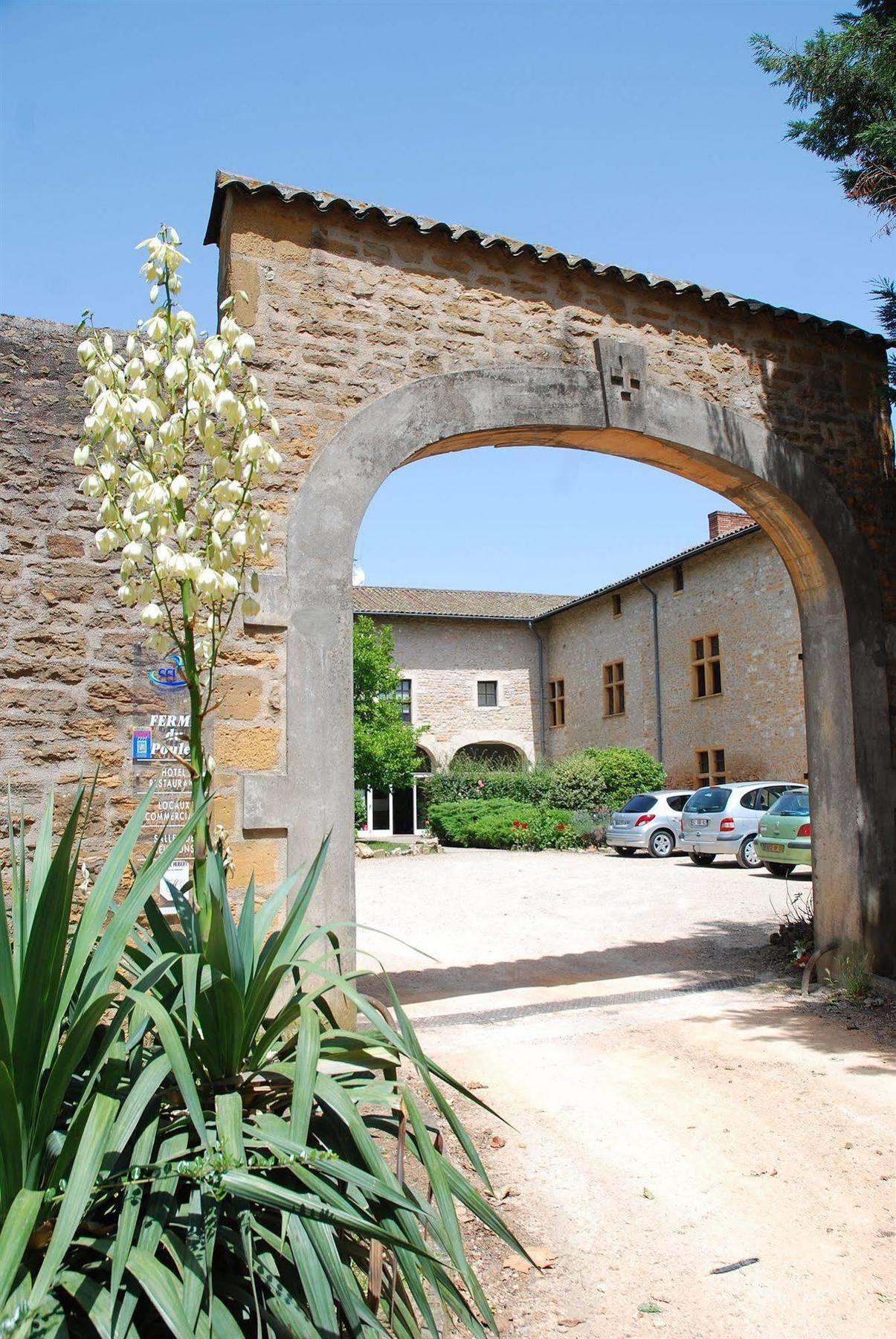 Demeures Et Chateaux L'Abbaye Caladoise - Anciennement Hostellerie Ferme Du Poulet Villefranche-sur-Saône Exteriör bild