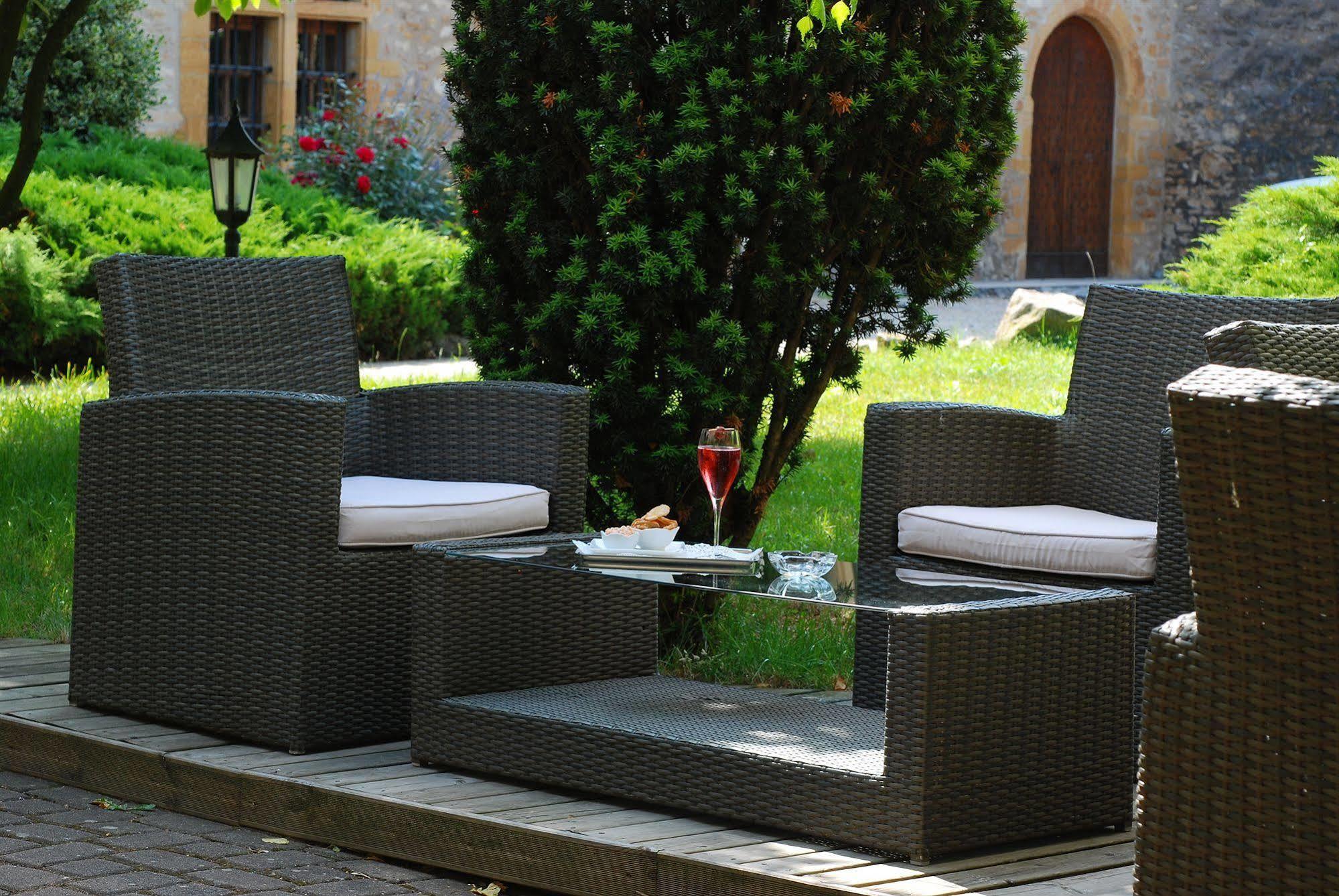 Demeures Et Chateaux L'Abbaye Caladoise - Anciennement Hostellerie Ferme Du Poulet Villefranche-sur-Saône Exteriör bild