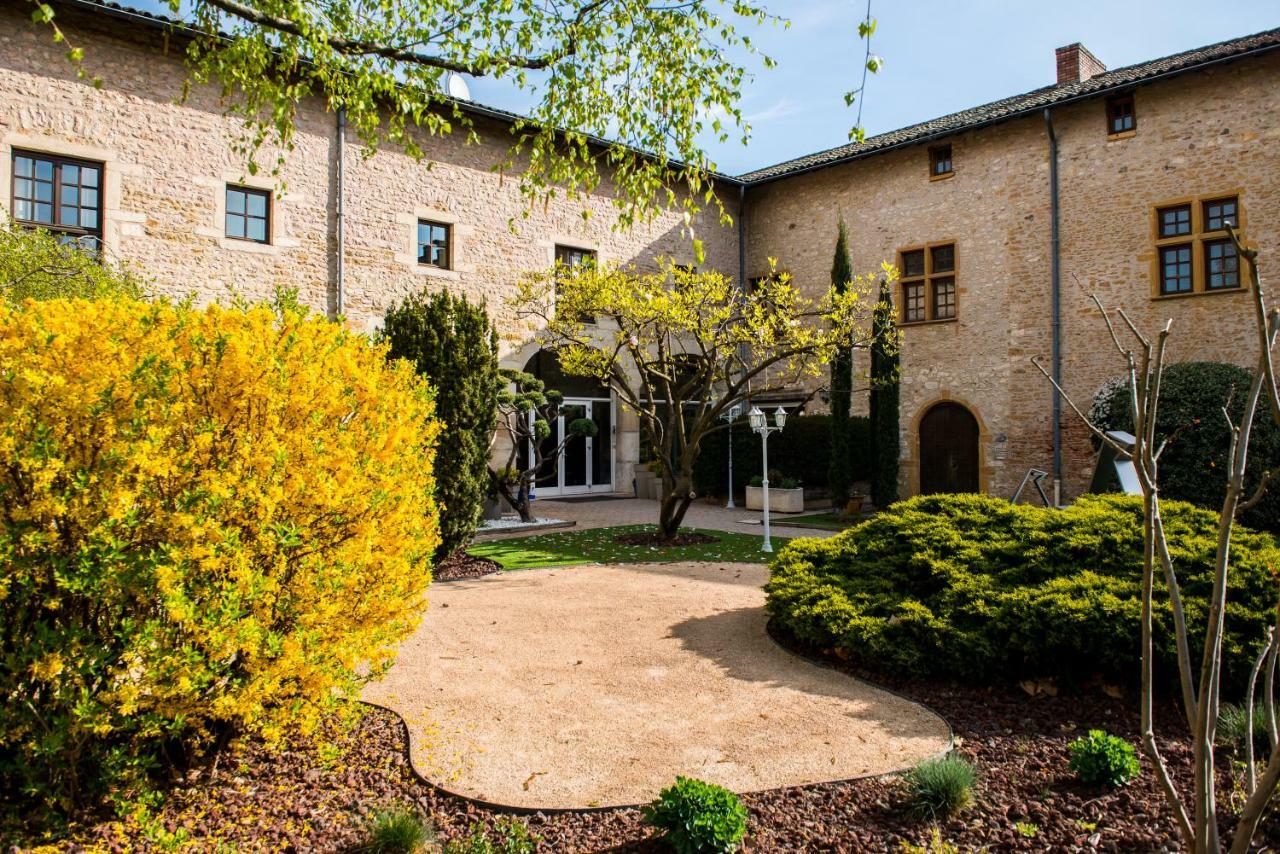 Demeures Et Chateaux L'Abbaye Caladoise - Anciennement Hostellerie Ferme Du Poulet Villefranche-sur-Saône Exteriör bild